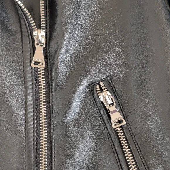 Express Quilted Moto Faux Leather Jacket - Picture 8 of 16